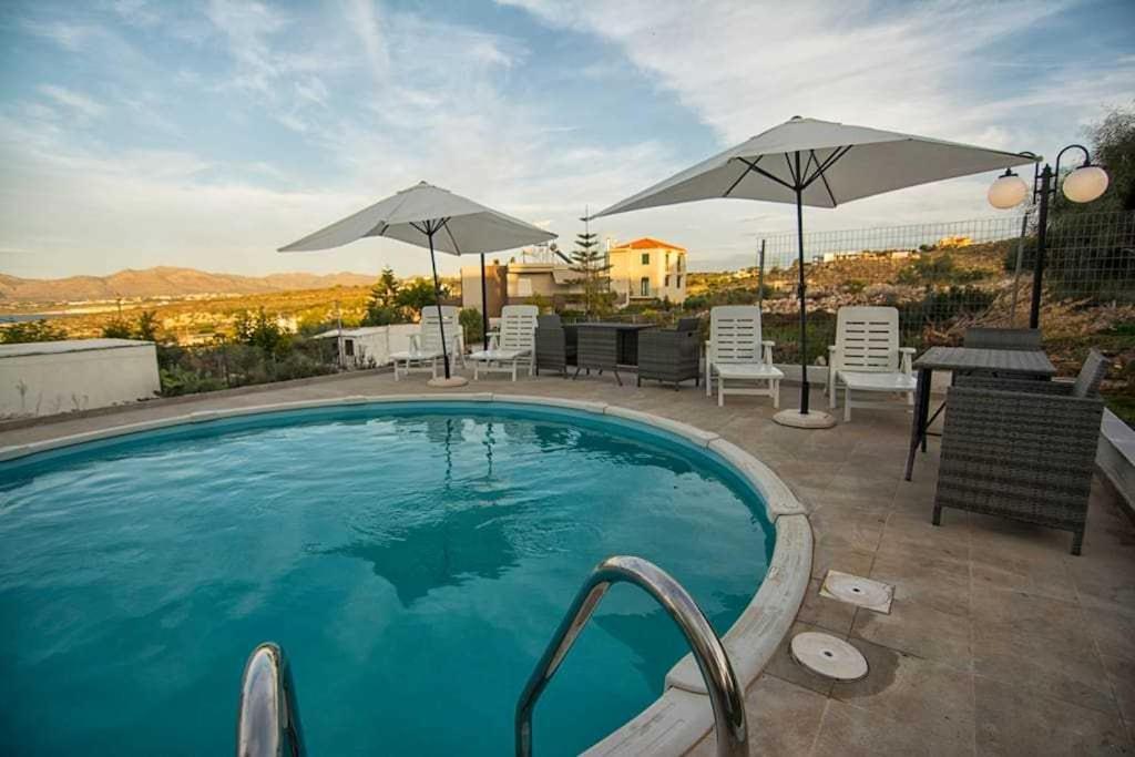 Thanasis Villa Kounoupidhiana Exterior photo